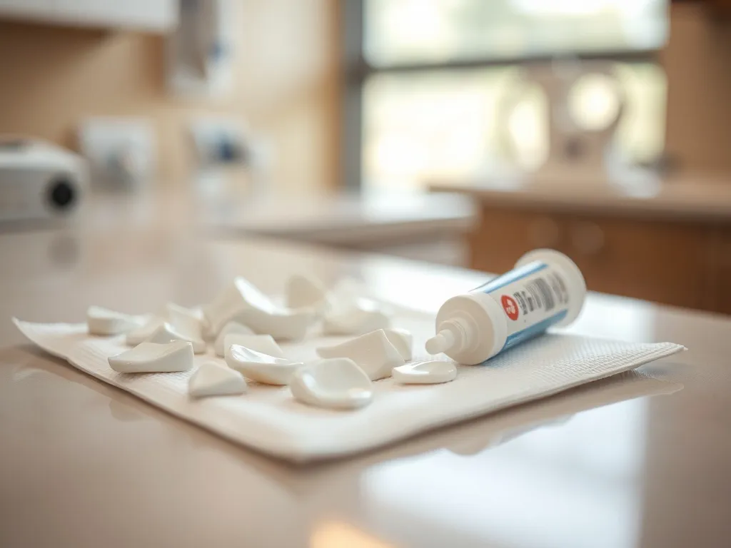 Złamana korona porcelanowa – co robić?