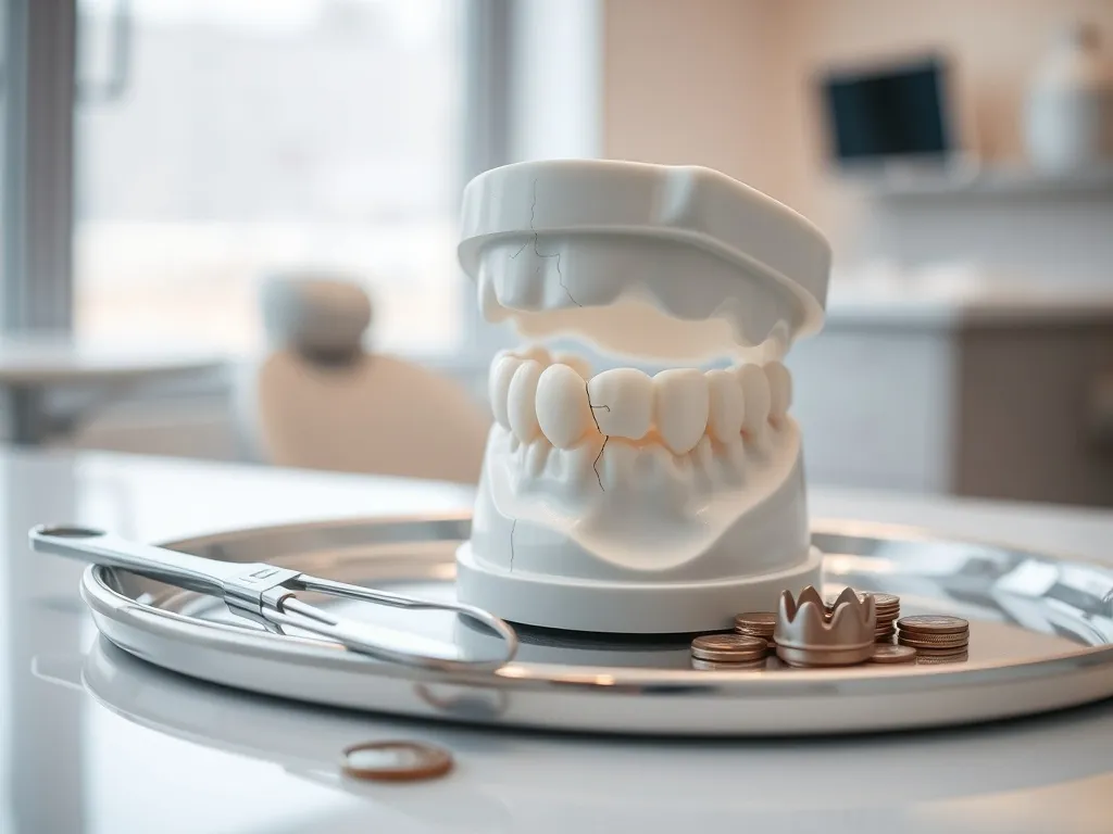 Pęknięty ząb cena naprawy i leczenia?