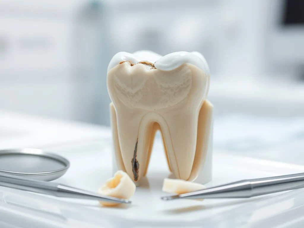 Ukruszony ząb z plombą – przyczyny i metody leczenia